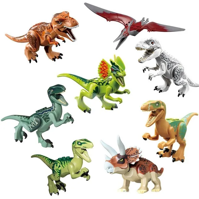 Figurki dla dzieci do zestawu - Dinosaurus set 8 k