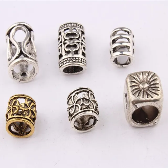 Metal hair rings