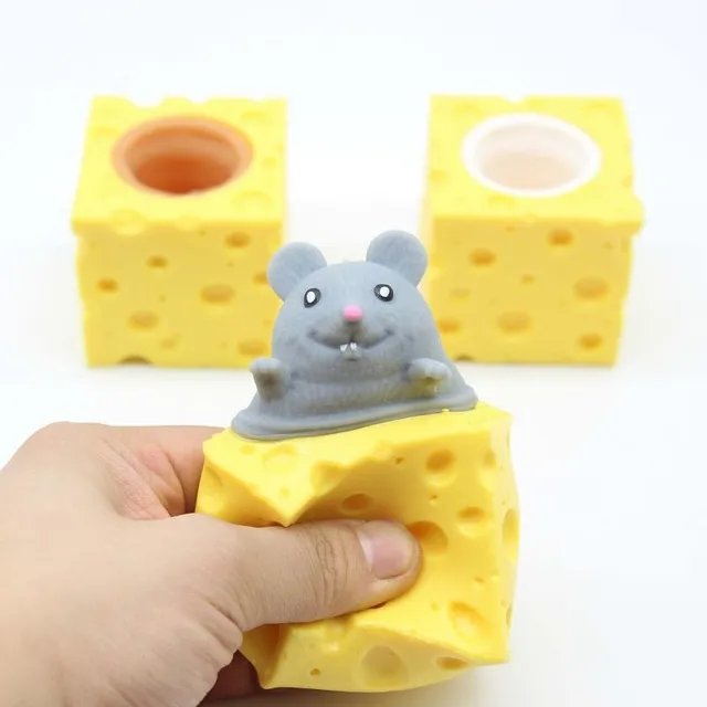 Anti-stress cat toy in the shape of an animal - various variants