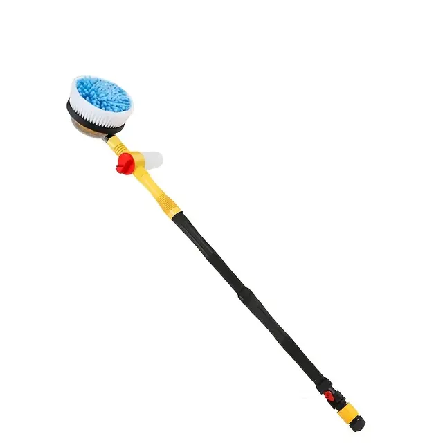 Multifunctional double-sided car wash brush with rotating head and snow šenilla - Car wash kit