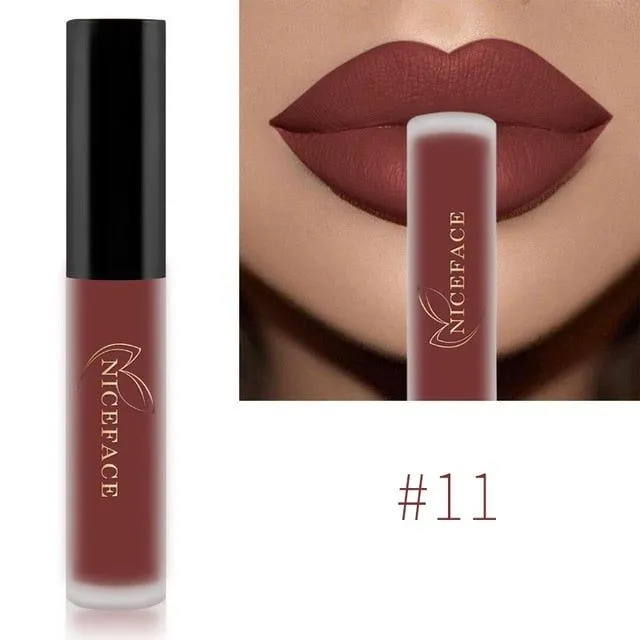 Matt waterproof long-lasting lipstick - more colors