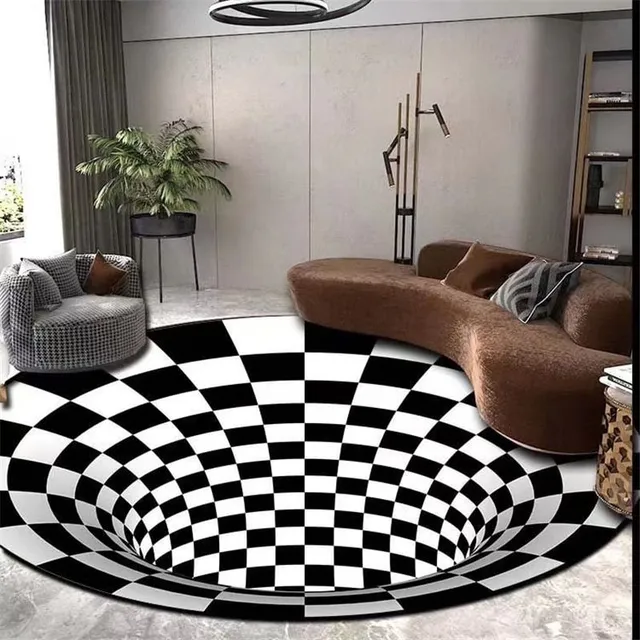 Štýlový 3D koberec