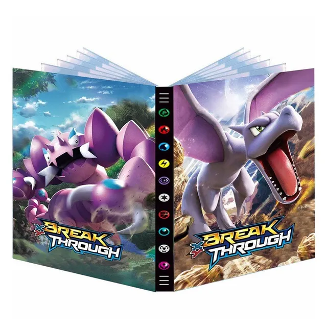 Album stylé pour cartes à collectionner Pokémon