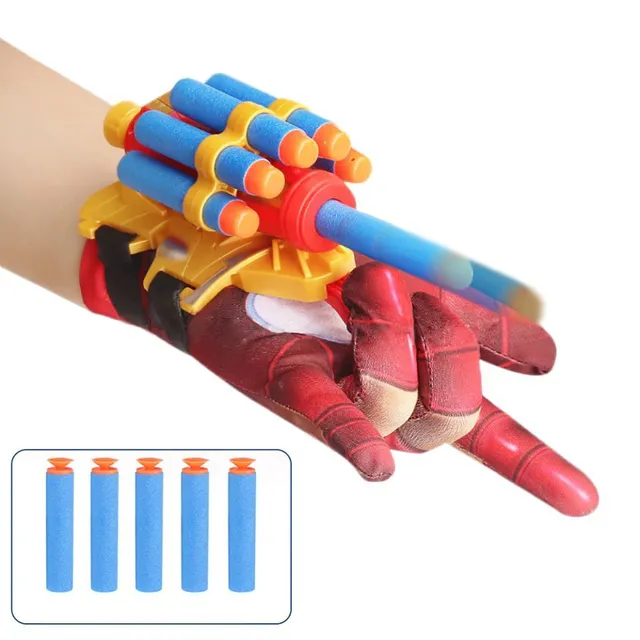 Mănuși acționabile de supererou pentru copii - diferite variante
