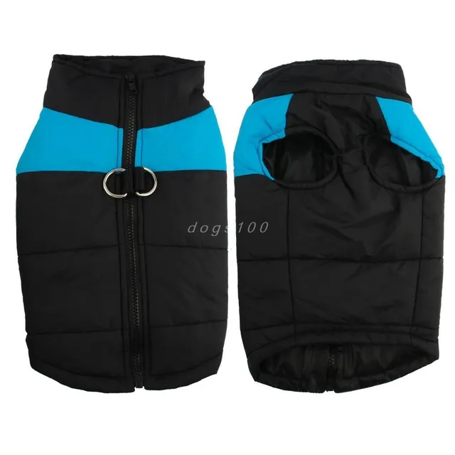 Two-colour chamois vest Mex for dogs