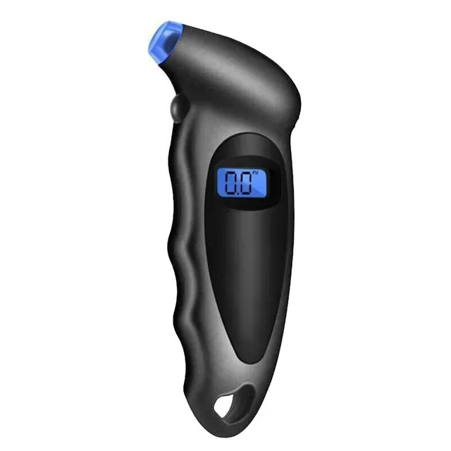 Digital tyre pressure meter with LCD