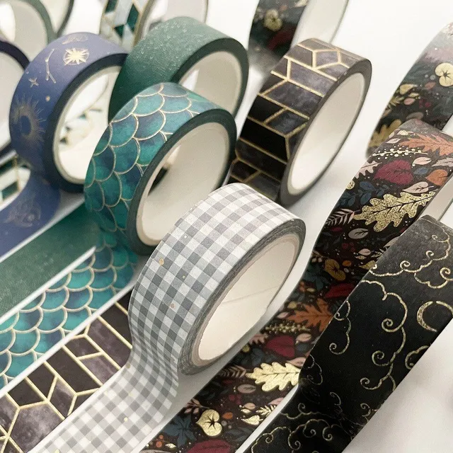 Original modern stylish decorative comfortable self-adhesive tape for the decoration of the workbook