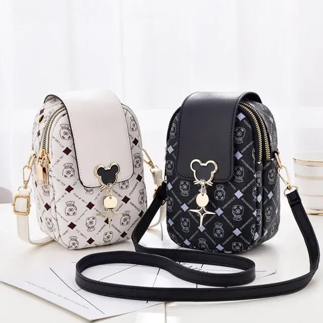 Mini Crossbody-Tasche mit Mickey Mouse-Motiv für Frauen und Mädchen