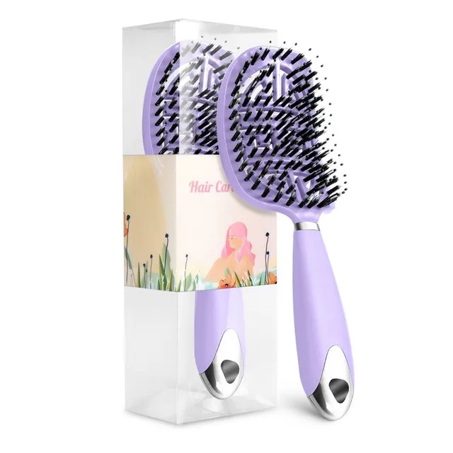 Profesionálna kefa na vlasy Pop Brush Brosse Detangling Hair Brush