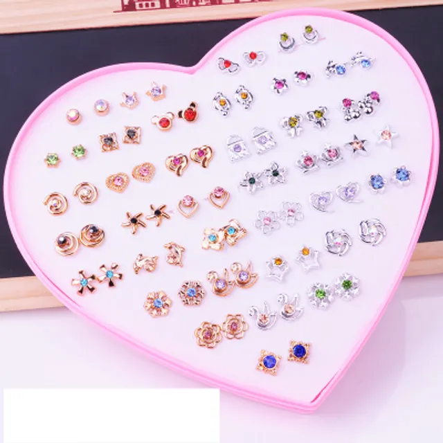 Children's set of earrings for little ladies - girls