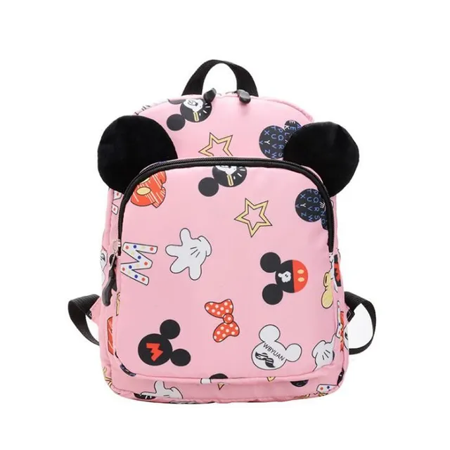 Beautiful baby backpack with Minnie and Mickey Mouse style07 29x23x7CM