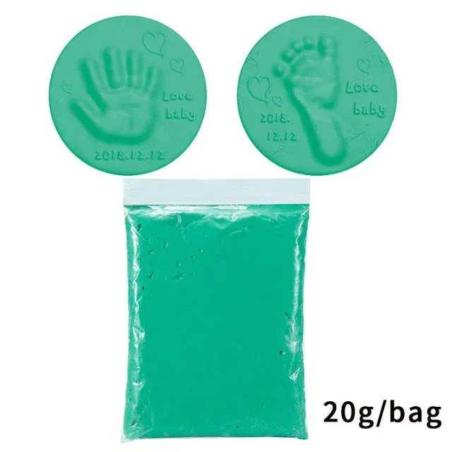 Moulding compound for hand or footprint - more colours