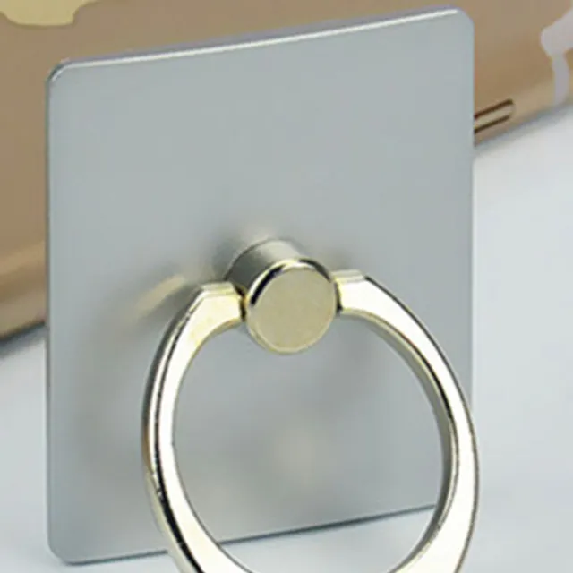 Rotating ring-shaped mobile phone holder