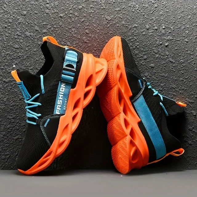 Breathable running shoes with impact control