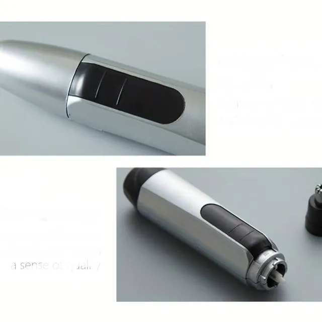 Electric hair clipper in the nose, ears, face and eyebrows for men and women