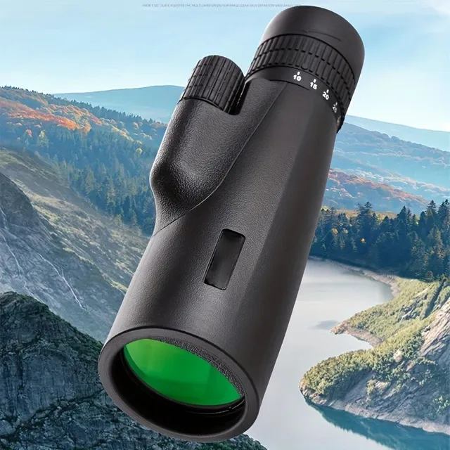 Powerful Monocular Telescope 10-30x50, Pranole Monocular BAK4 With Holder Telephone A Stativ Pro Outdoor Camping, Bird Watching and Wild Animal Observation