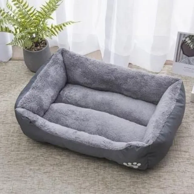 Cute comfortable soft bed for dogs and cats in interesting colours and sizes