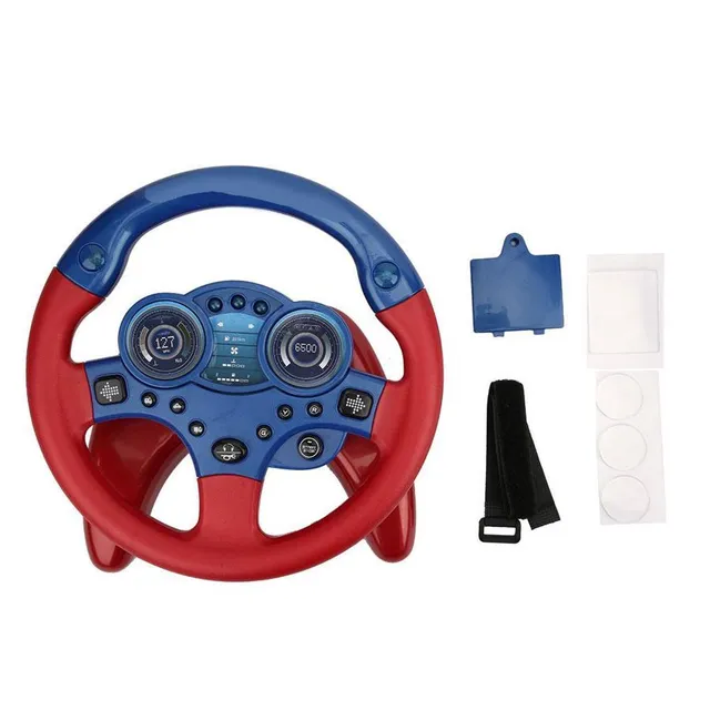 Children's electric interactive steering wheel