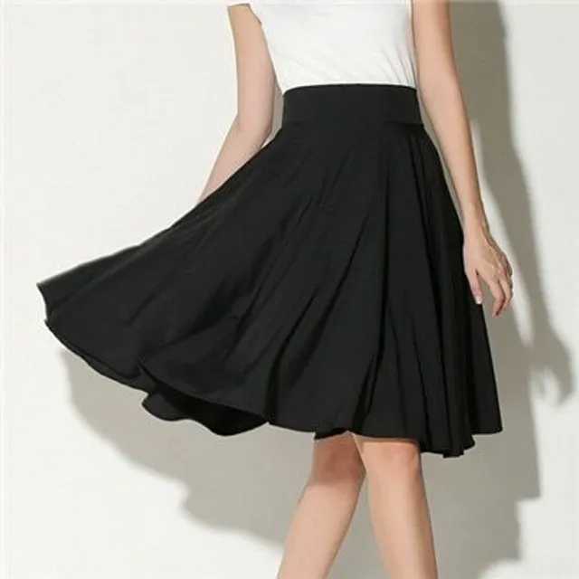 Women's elegant high waisted skirt