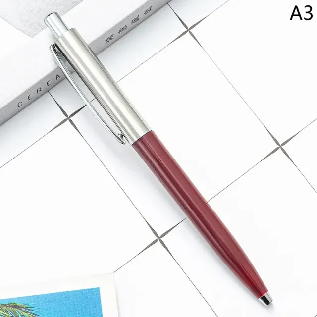 Colorful classic ballpoint pen for students and offices