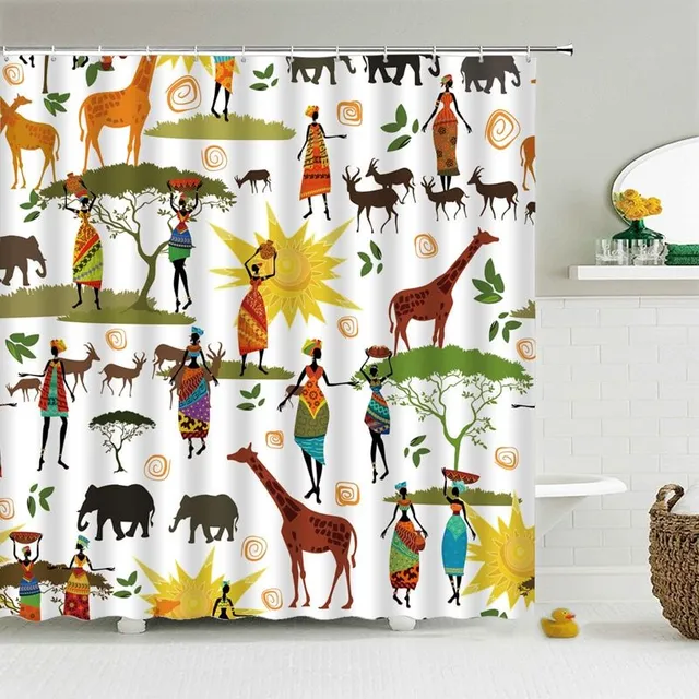 Funny shower curtain