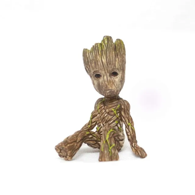 Piękna modelka siedząca - Groot