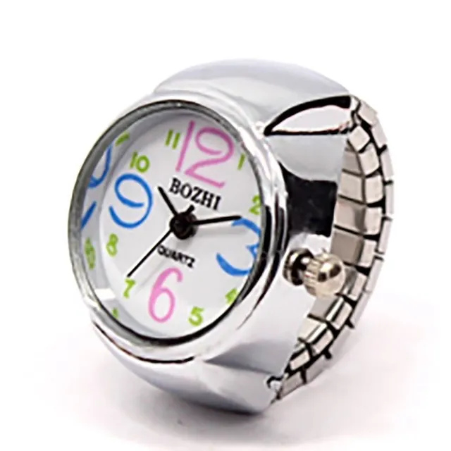 Elegant ladies watch in a ring