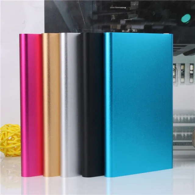 Powerbank 12000 mAh - 5 colours