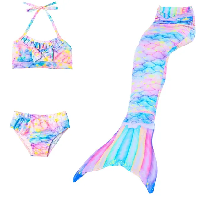 Mermaid swimsuit set for girls