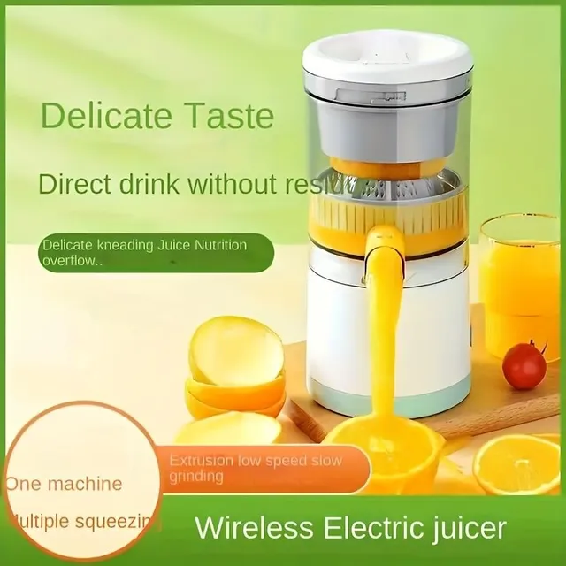 1 pcs, portable multifunction juicer, automatic juicer and separation
