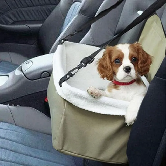 Bezpieczne foteliki samochodowe dla zwierząt domowych