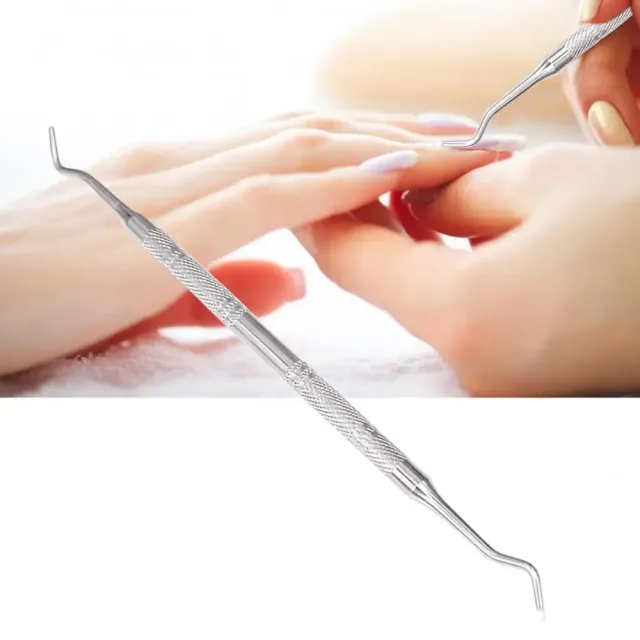 Double Tool for Correcting Hairy Nails at the End of Finger