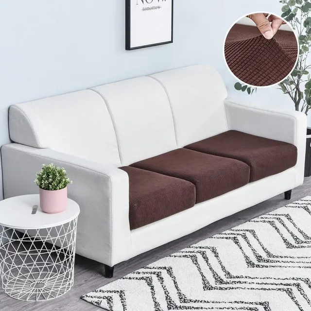 Flexible fleece sofa cover