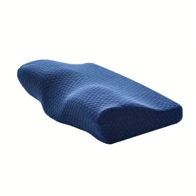 Massage and physiotherapeutic neck and neck pillow