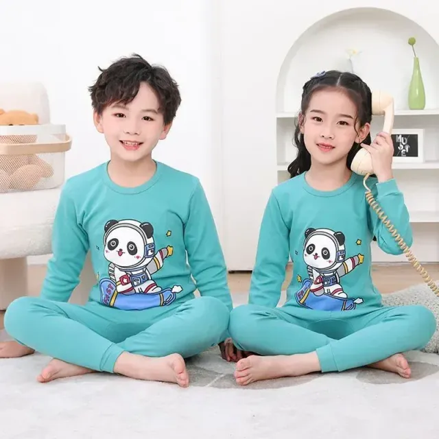 Children's pajamas with long sleeves for boys and girls