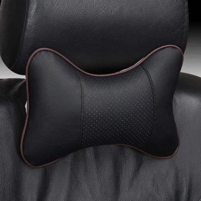 Car headrest cushion