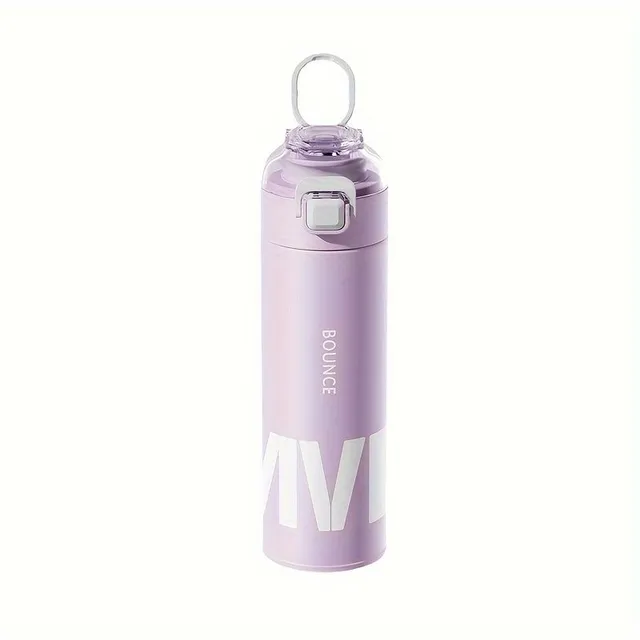 Stainless steel sports water bottle