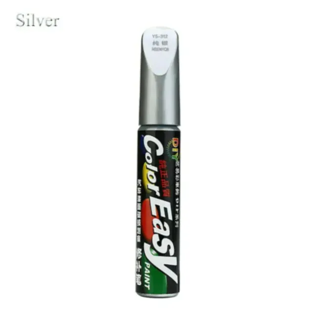 12ml Car Paint Scratch Repair Pen Brush Waterproof Paint Marker Scratch Repair Remove Tool Non-toxic Waterproof 4 colors