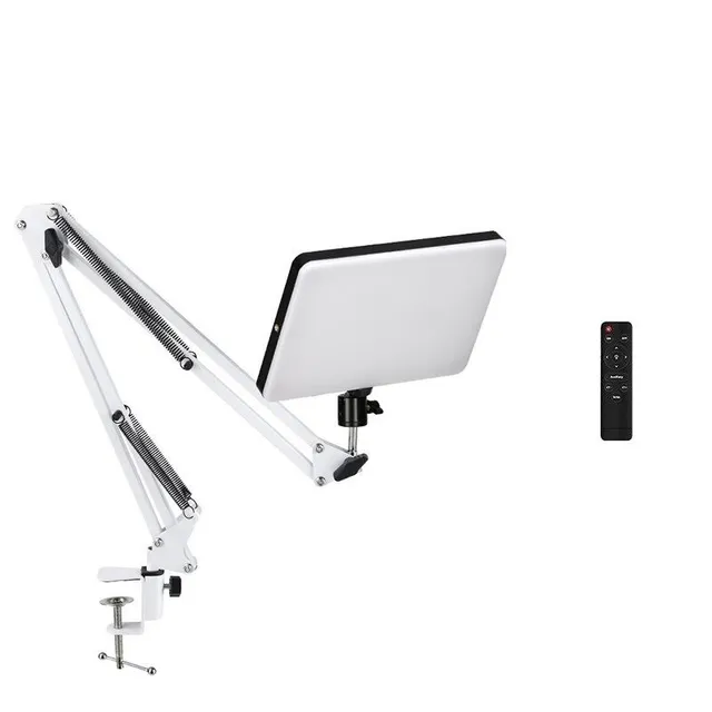 LED photo video light 10" with adjustable arm