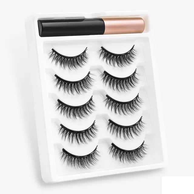 5 pairs magnetic false eyelashes