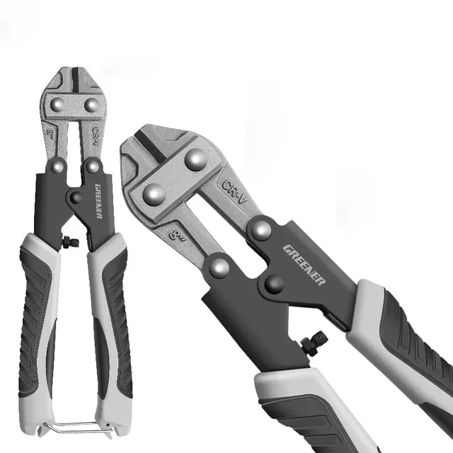 Robust cutting pliers for thick wires and steel rods