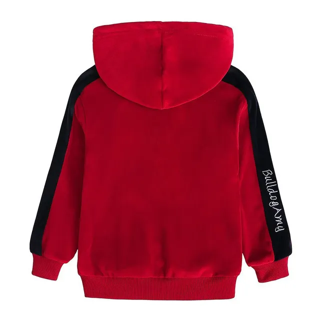 Girls warm velvet tracksuit