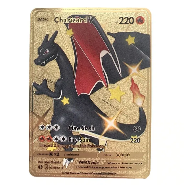 Metal Collector Card Pokemon - pcs legendary card Braelan 1