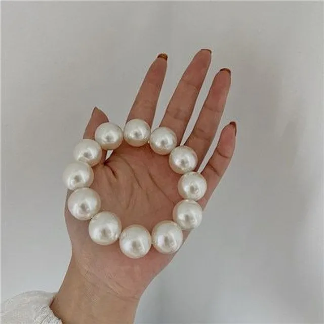 Modne sztuczne perły dla kobiet do włosów