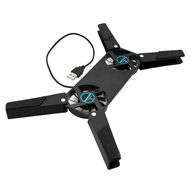 Support pour ordinateur portable avec refroidissement Dual Fan