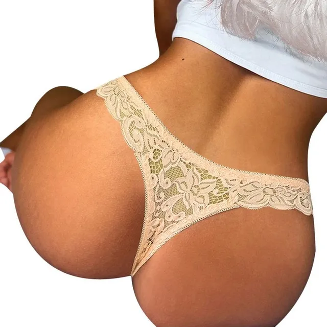 Sexy ladies panties - thong with lace Luren