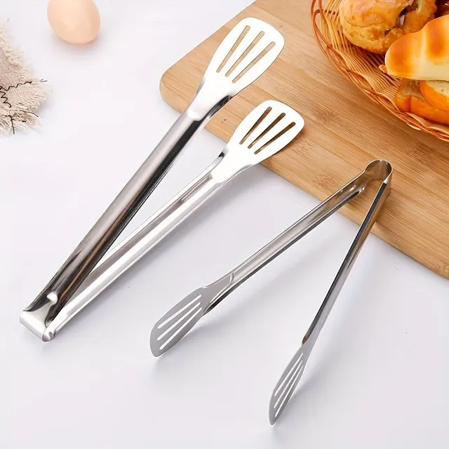 Versatile barbecue pliers and stainless steel cooking