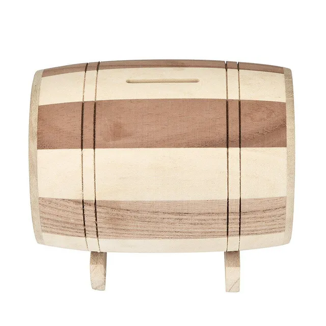 Trendy box in the shape of a wooden barrel Chad