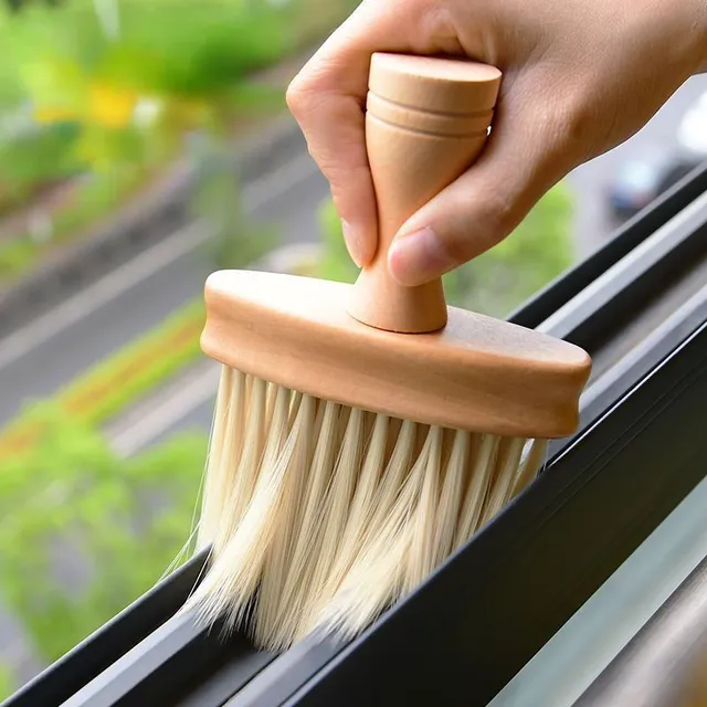 Multifunction brush for cleaning crevices