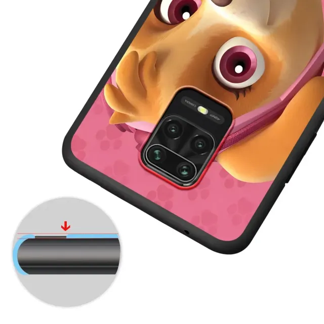 Štýlový detský kryt pre telefóny Xiaomi Redmi s témou Paw Patrol